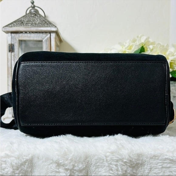 NWT Juicy Couture Black Liquorice Obsession Satchel $99 - Picture 5 of 7